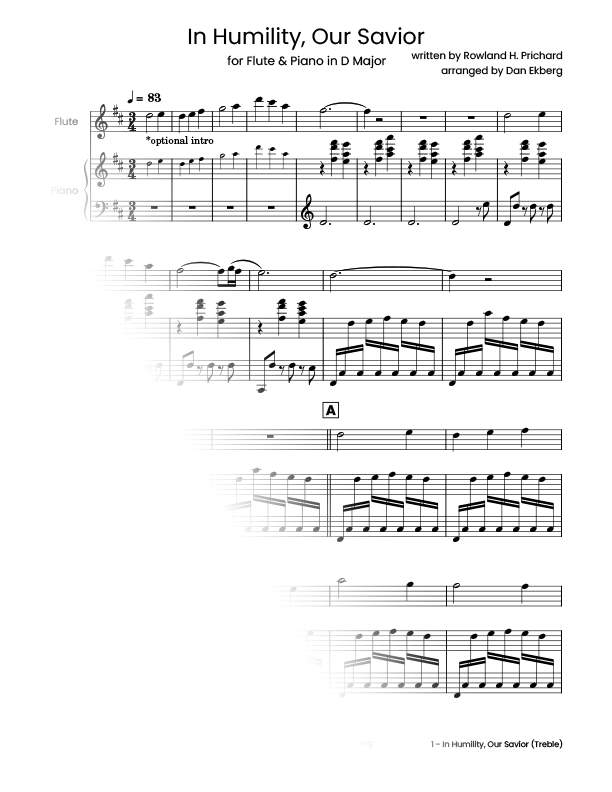  Hymns for Flute & Piano