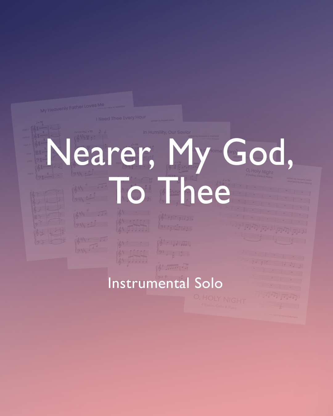 Nearer My God to Thee