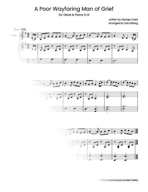  Hymns for Oboe & Piano