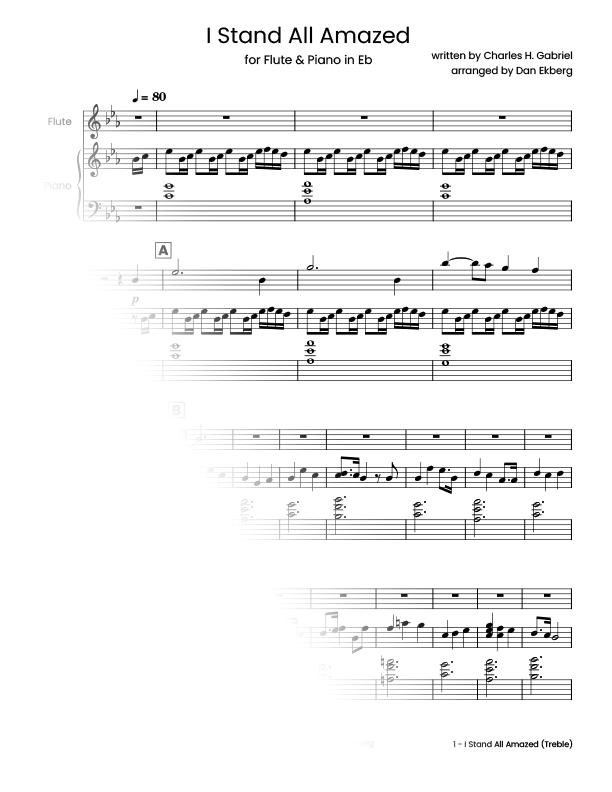  Hymns for Flute & Piano