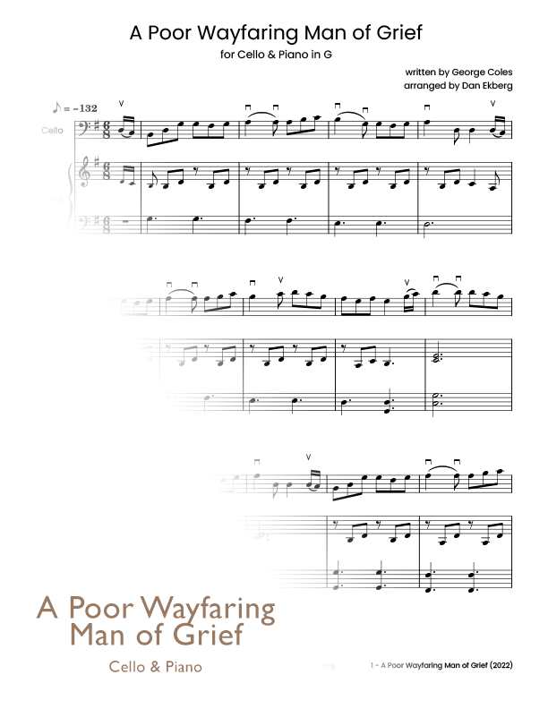  Hymns for Cello & Piano