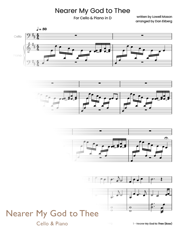 Hymns for Cello & Piano