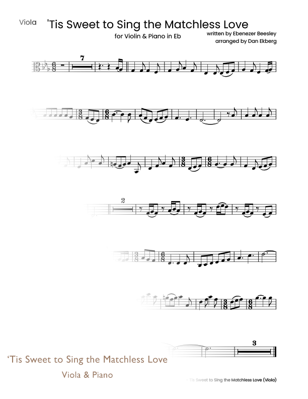  Hymns for Viola & Piano