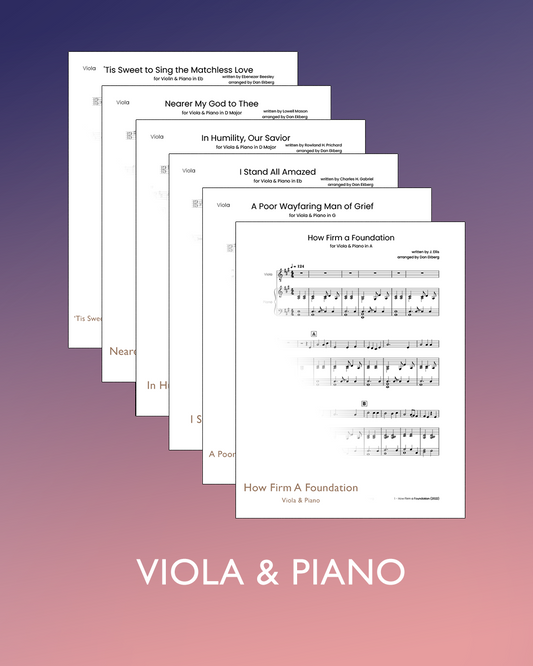  Hymns for Viola & Piano