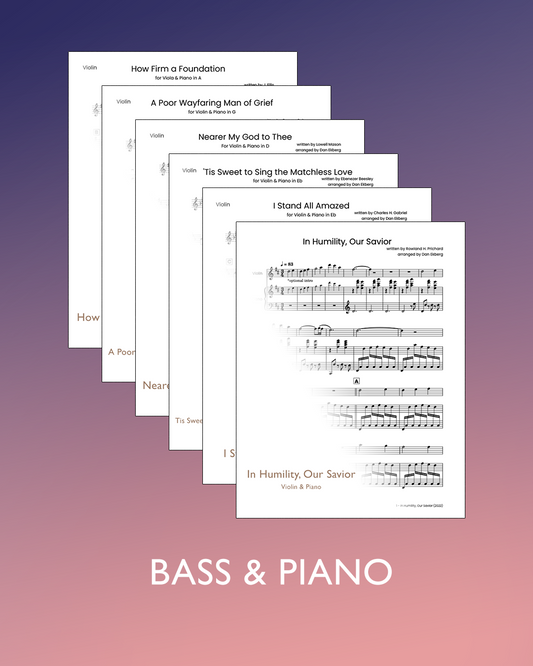 ‎ Hymns for Bass & Piano