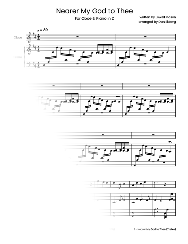 ‎ Hymns for Oboe & Piano