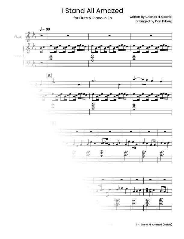 ‎ Hymns for Flute & Piano