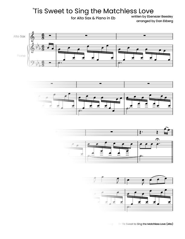 ‎ Hymns for Alto Sax & Piano