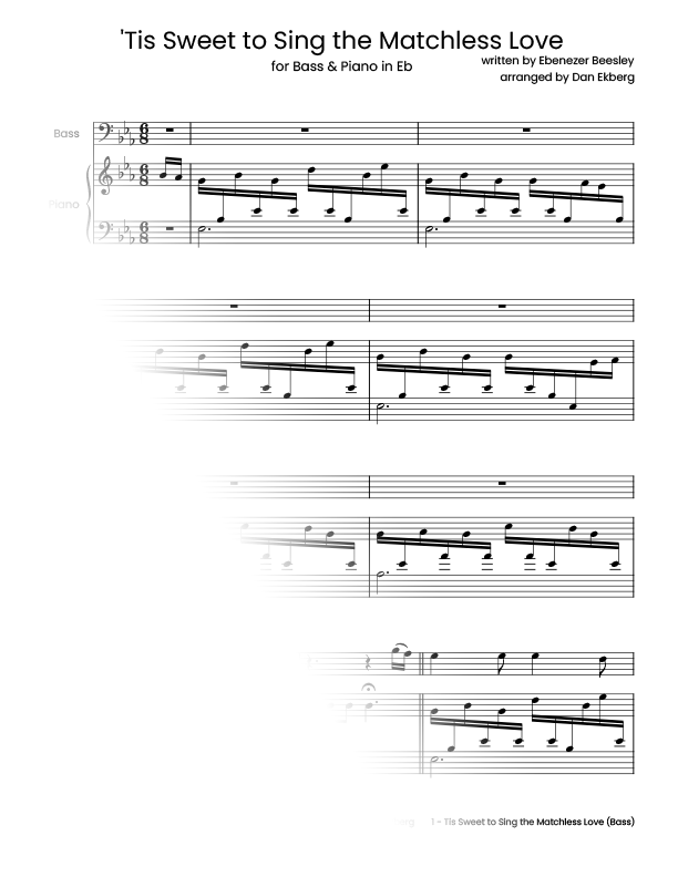 ‎ Hymns for Bass & Piano