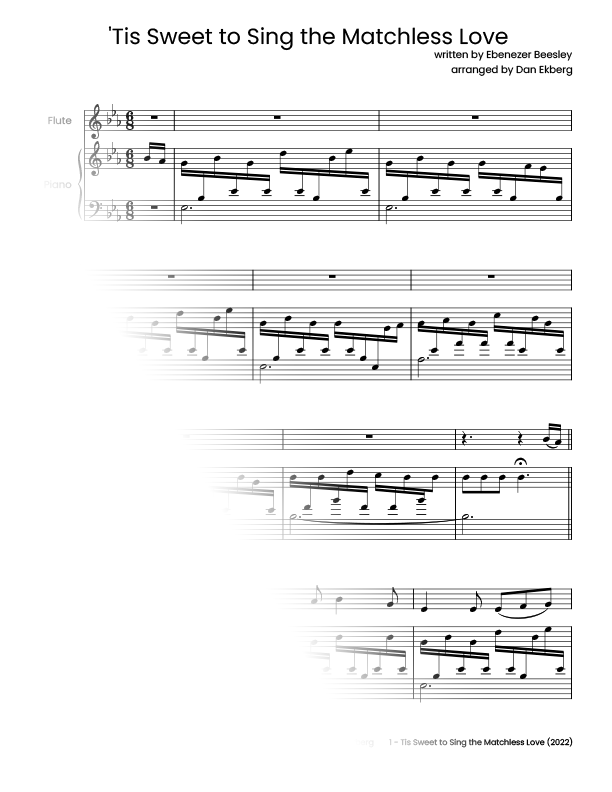 ‎ Hymns for Flute & Piano