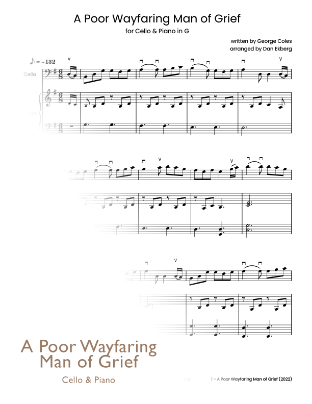 ‎ Hymns for Cello & Piano