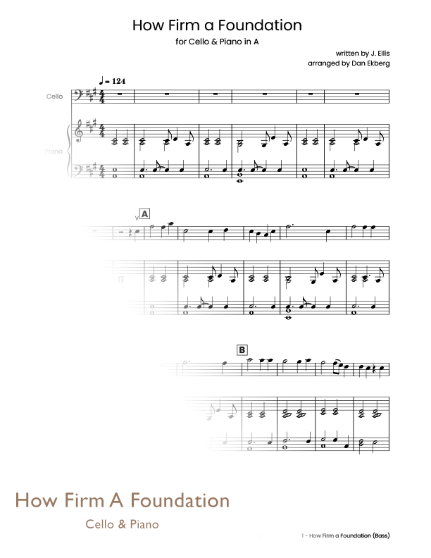 ‎ Hymns for Cello & Piano