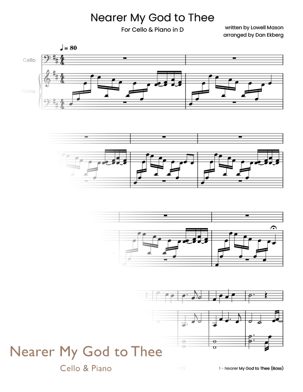 ‎ Hymns for Cello & Piano