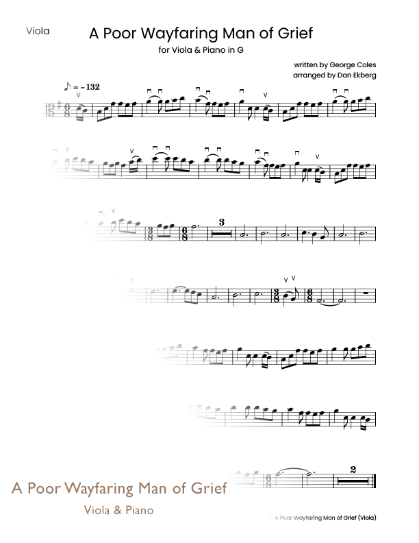 ‎ Hymns for Viola & Piano