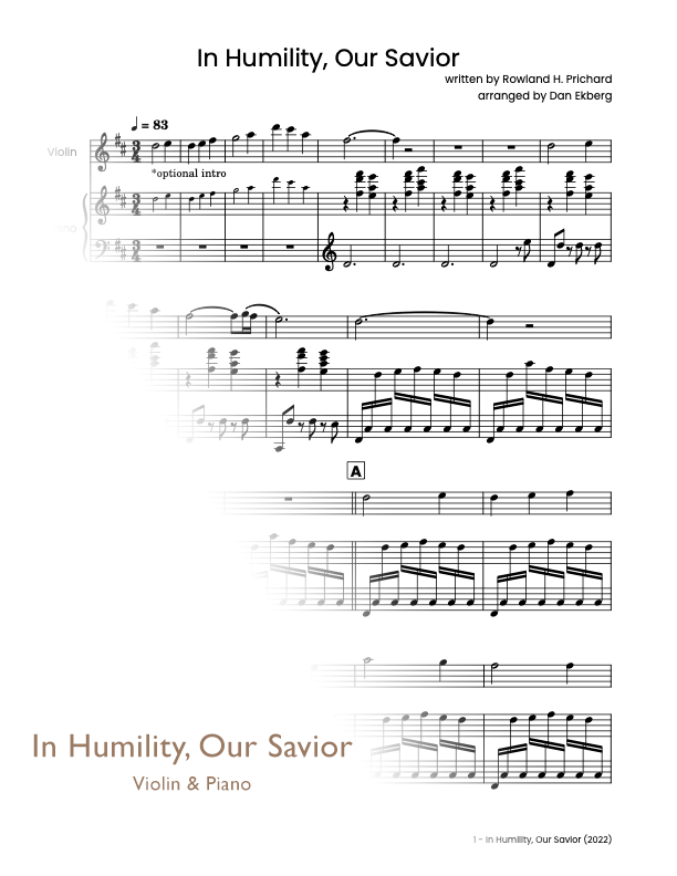 ‎ Hymns for Violin & Piano