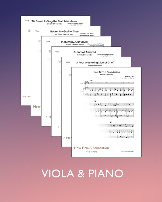 ‎ Hymns for Viola & Piano